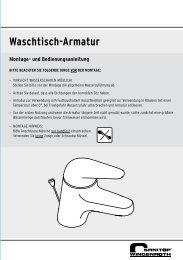 Waschtisch-Armatur - sanitop wingenroth