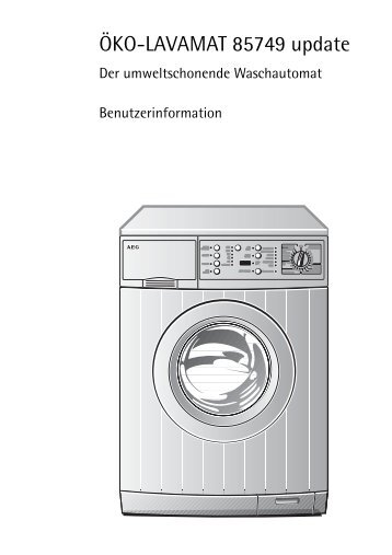 ÖKO-LAVAMAT 85749 update - Electrolux-ui.com