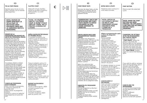 D - Washing Machine Manual