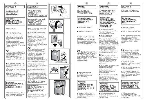 D - Washing Machine Manual