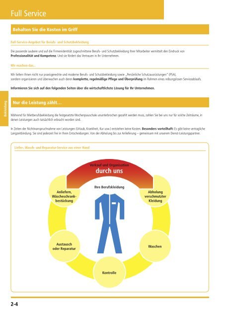 Arbeitsschutzkatalog Ausgabe 13 Kapitel Bekleidung (PDF, ca. 16