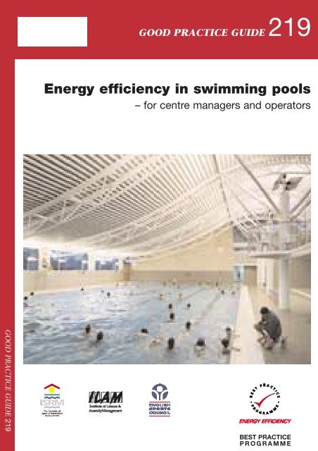 Energy efficiency in swimming pools - Swimming.Org