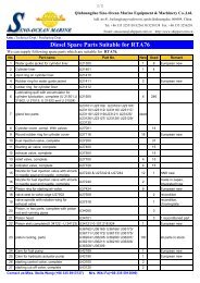 Diesel Spare Parts Suitable for RTA76