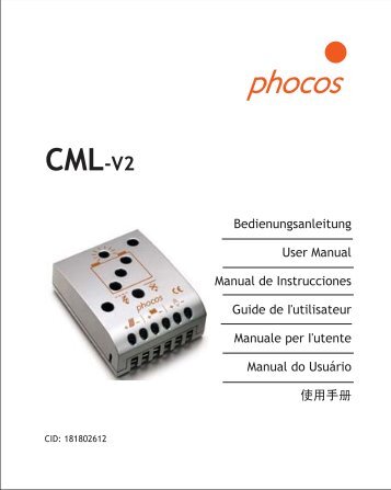 Phocos CML-V2 - IWS Solar AG