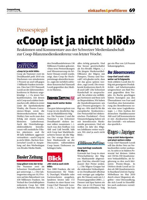 COOP Zeitung