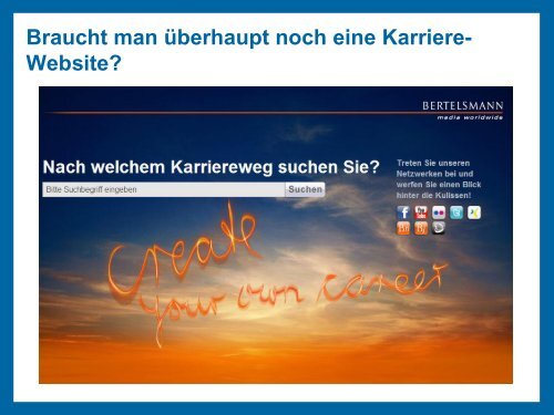 „Recruiting im Web2.0“ - AutoUni