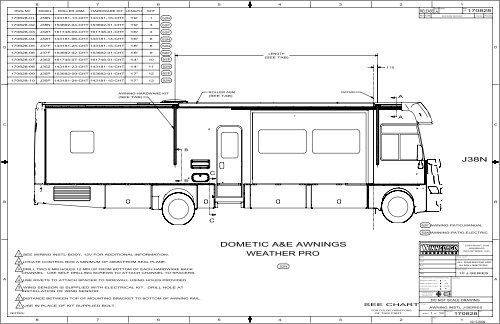 DOMETIC A&E AWNINGS WEATHER PRO - Winnebago Industries