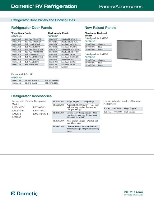 Full Line Catalog - eDometic