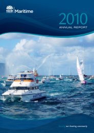 NSW Maritime Annual Report 2010