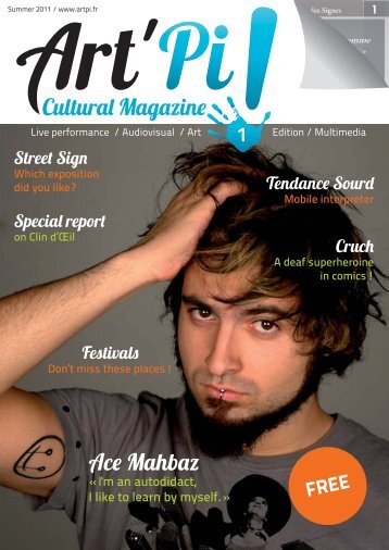 Cultural Magazine Ace Mahbaz - Art'Pi
