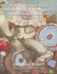 PDF version of the catalogue - Dominic Winter Book Auctions