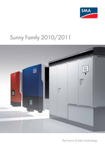 Sunny Family 2010/2011 - IWS Solar AG