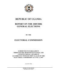 General Elections Report 2005/2006 - The Electoral Commission of ...