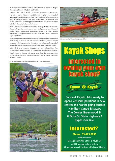 C&K mag #31ss- final - Canoe & Kayak