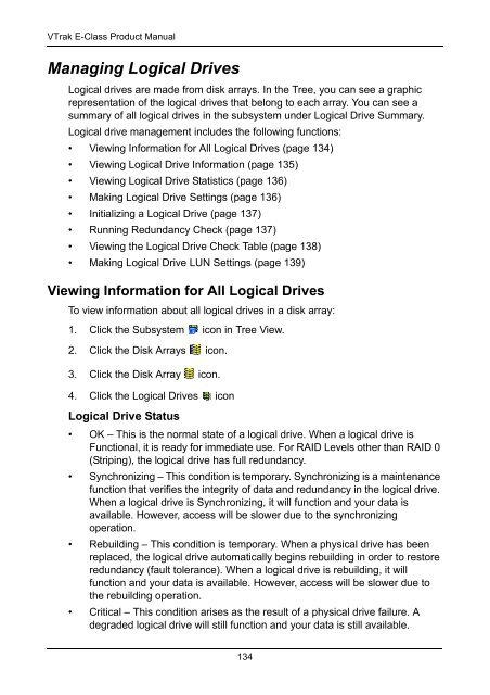 VTrak E-Class Product Manual - Promise Technology, Inc.