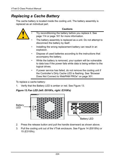 VTrak E-Class Product Manual - Promise Technology, Inc.