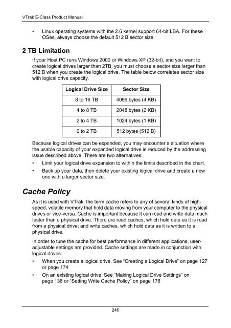 VTrak E-Class Product Manual - Promise Technology, Inc.