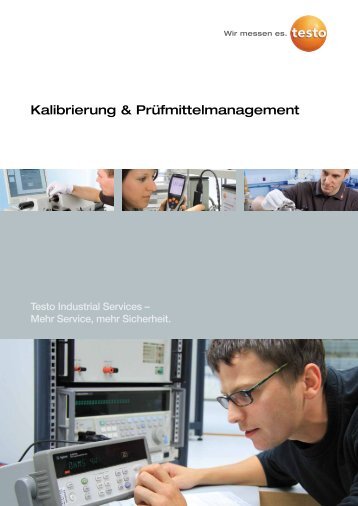 Kalibrierung & Prüfmittelmanagement - Testo Industrial Services ...