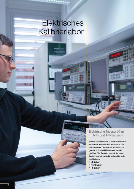 Kalibrierung & Prüfmittelmanagement - Testo Industrial Services ...