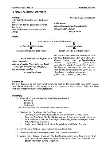 Persönliche Briefe Muster : Offizielle briefe und e mails schreiben Persönliche Briefe Muster : Offizielle briefe und e mails schreiben