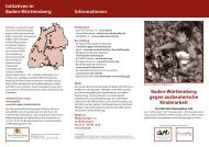 DEAB / finep -Flyer BaWü gegen ausbeuterische Kinderarbeit - XertifiX