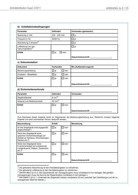 Leitlinie für die Validierung der Verpackungsprozesse ... - KLS Martin