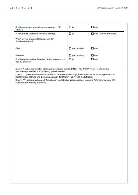 Leitlinie für die Validierung der Verpackungsprozesse ... - KLS Martin