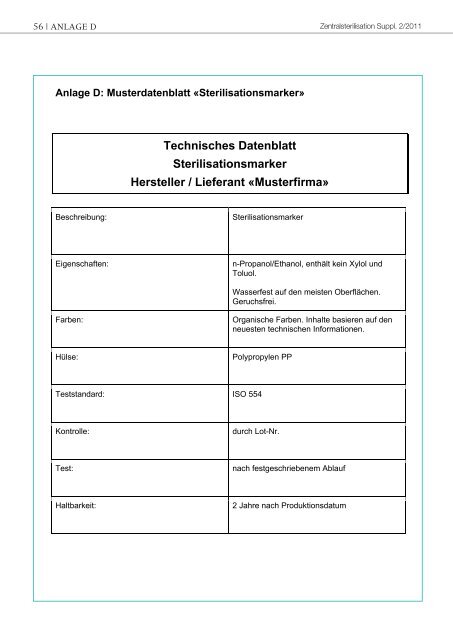 Leitlinie für die Validierung der Verpackungsprozesse ... - KLS Martin