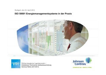 ISO 50001 Energiemanagementsysteme in der Praxis - VDI Stuttgart
