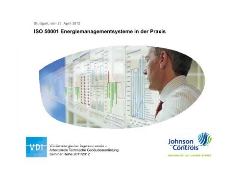 ISO 50001 Energiemanagementsysteme in der Praxis - VDI Stuttgart