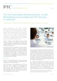 PTC nutzt seine eigene Software Arbortext®, um die ... - PTC.com