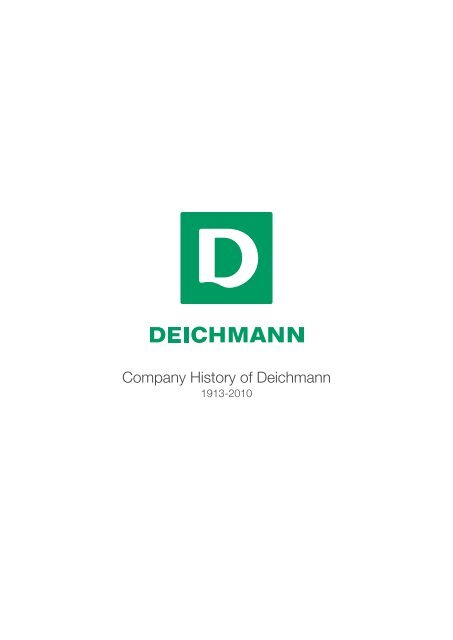 Company History of Deichmann