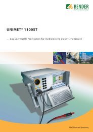UNIMET® 1100ST - Bender-DE