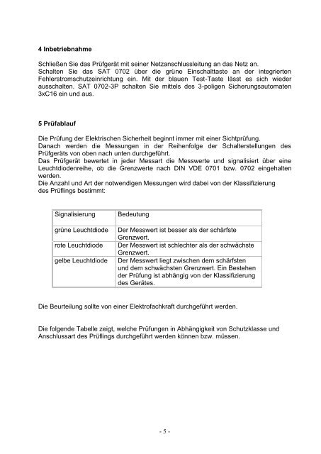 Bedienungsanleitung Prüfgerät ROTEC SAT0702 ... - Rotec GmbH