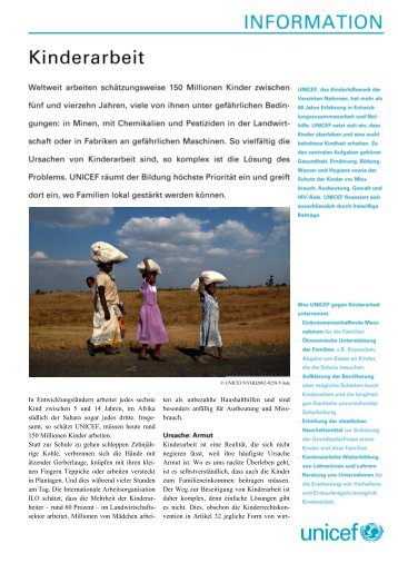 Download starten - Unicef