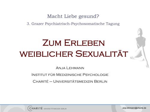 15.10 Anja Lehmann, Zum Erleben weiblicher Sexualität - LSF Graz