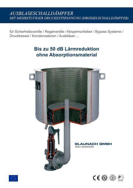 AUSBLASESCHALLDÄMPFER ... - Glaunach GmbH