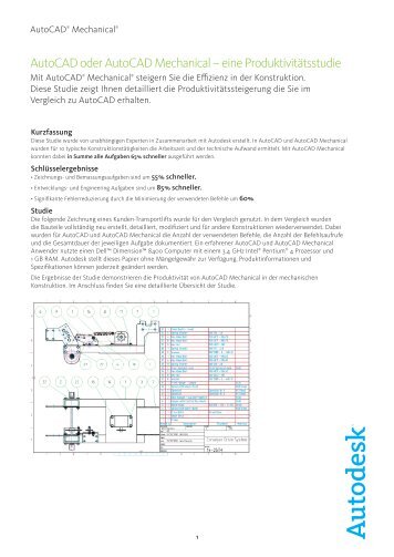 AutoCAD oder AutoCAD Mechanical – eine ... - Westcam