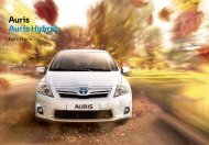 Auris Auris Hybrid - Toyota Suisse