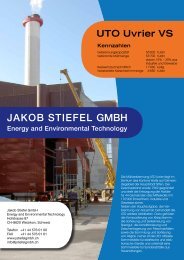 Kennzahlen UTO Uvrier VS - Jakob Stiefel Gmbh Energie- und ...