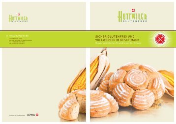 Glutenfreie Produkte - Huttwiler - Jowa AG