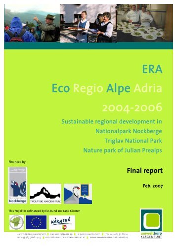 ERA Eco Regio Alpe Adria 2004-2006