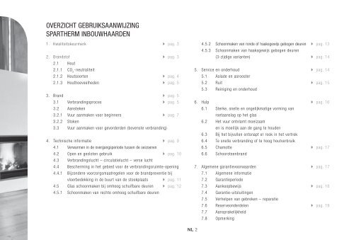 Betriebsanleitung - Spartherm