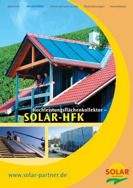 Solar-HFK – Der vielseitige Kollektor - System Sonne GmbH