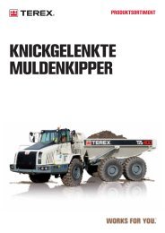 TA250 Datenblatt - Terex Corporation