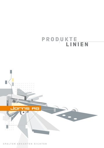 Produkte Linien - Jorns AG