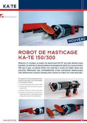 KATE Flyer_SchalungSpachtel_fr.indd - KA-TE PMO AG