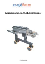 Eikanalfahrwerk für KA-TE PMO Roboter