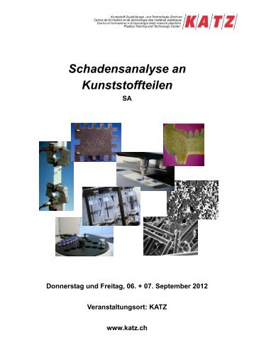 Flyer zum Kurs - KATZ | Kunststoff Ausbildungs- und Technologie ...