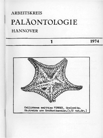 1 - Arbeitskreis Paläontologie Hannover